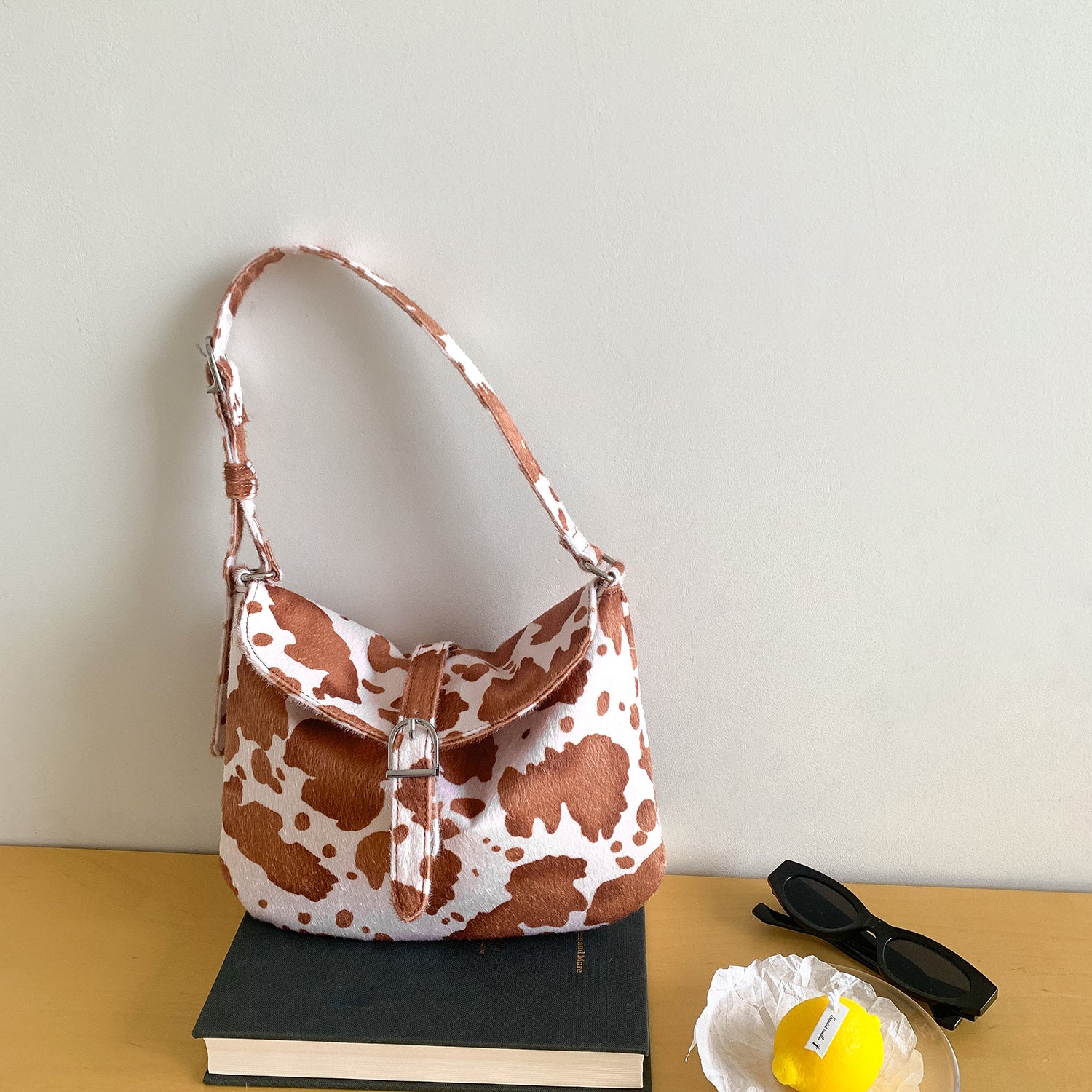 Wholesale Cow western shoulder commuter bag